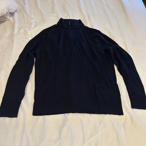 Brooks Brothers Cashmere Quarter Zip Sweater